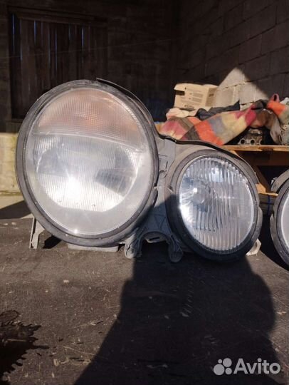 Фары на mercedes w210 рестайлинг