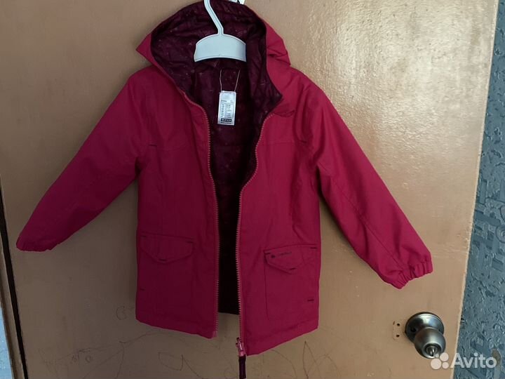 Куртка -ветровка двусторонняя 90-98