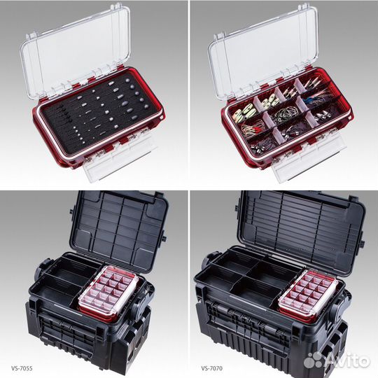 Двухсторонние коробки Meiho Bousui Case. Япония