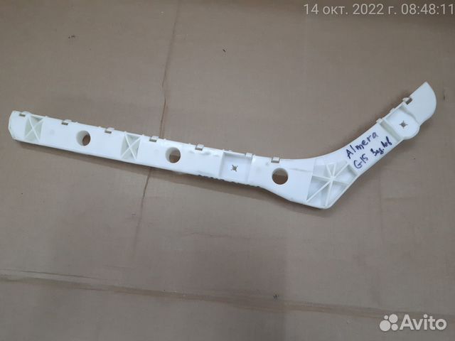 Кронштейн заднего бампера almera G15 левая