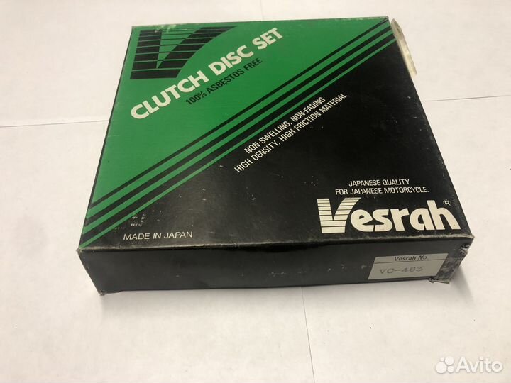 Фрикционные диски сцепления Vesrah VC-463