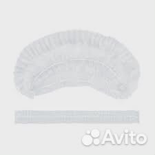 Шапочки, береты одноразовые медицинские 100шт