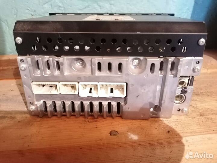 Штатная магнитола на toyota corolla 120