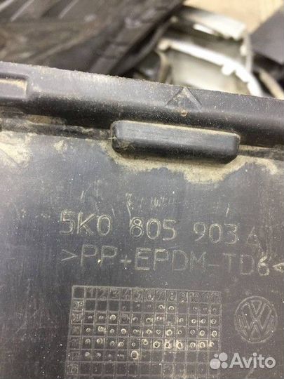 Накладка переднего бампера