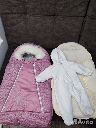 Конверт на выписку зимний