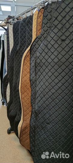 Чехлы широкие Накидки на сидения велюр алькантара