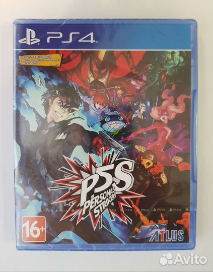PS4 Persona 5 Strikers. Лицензия (NEW)