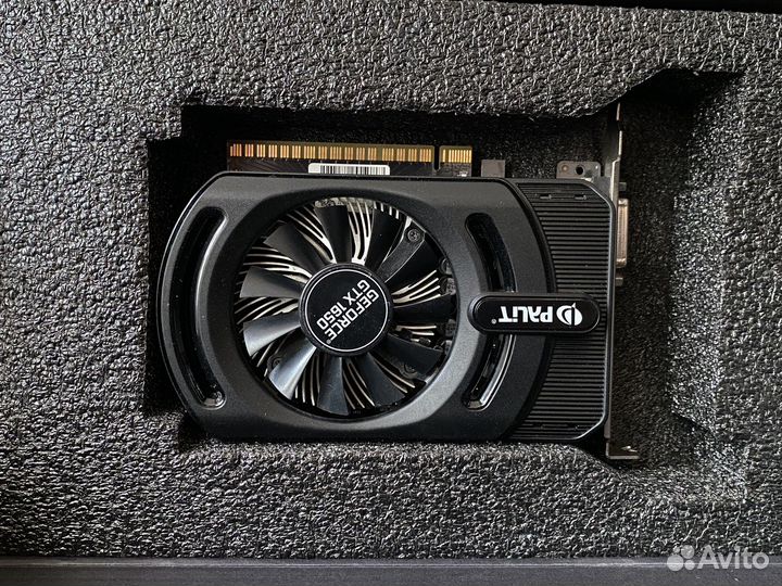 Видеокарта Palit geforce GTX 1650 StormX