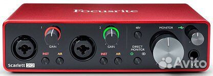 Focusrite scarlett 2i2 3rd gen новая