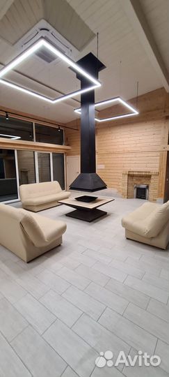 Светодиодный светильник в форме прямоугольника