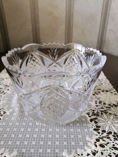 Ваза хрустальная СССР