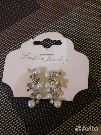 Серьги праздничные