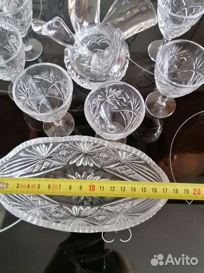 Хрустальная ваза, салатник, конфетница СССР
