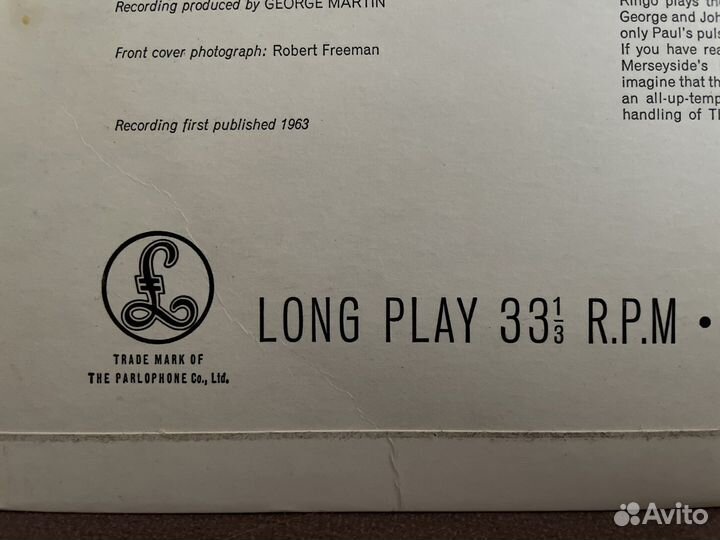 Виниловая пластинка the beatles with the beatles