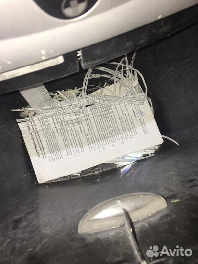 Шредер на запчасти