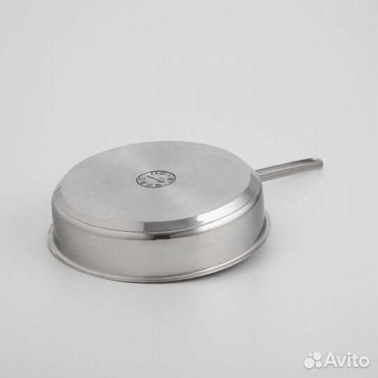 Сковорода-гриль «Гурман Классик», d24 см, тройное