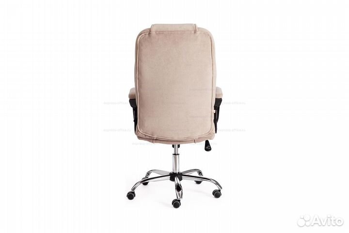 Кресло для руководителя Bergamo хром 19371