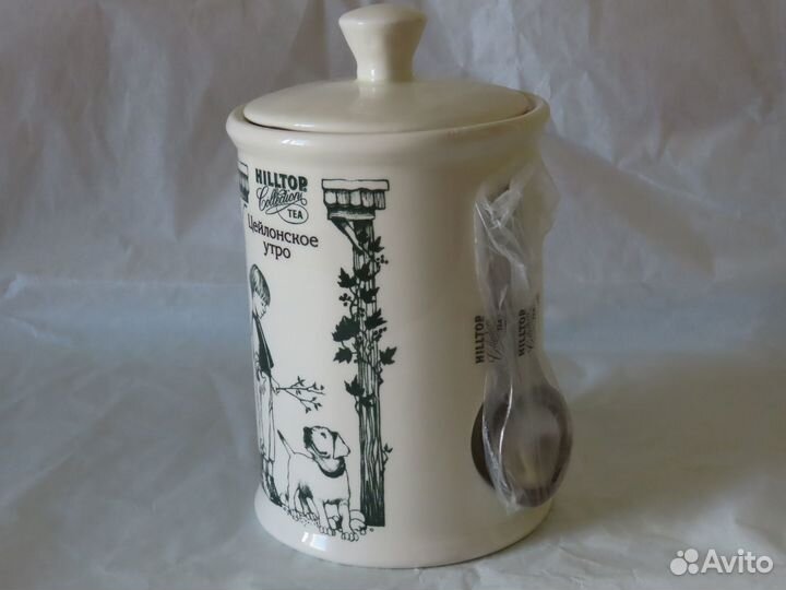 Чайница керамическая hilltop Цейлонское утро