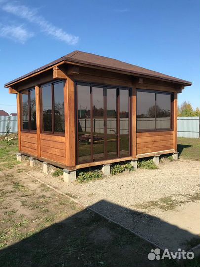 Окна для беседки