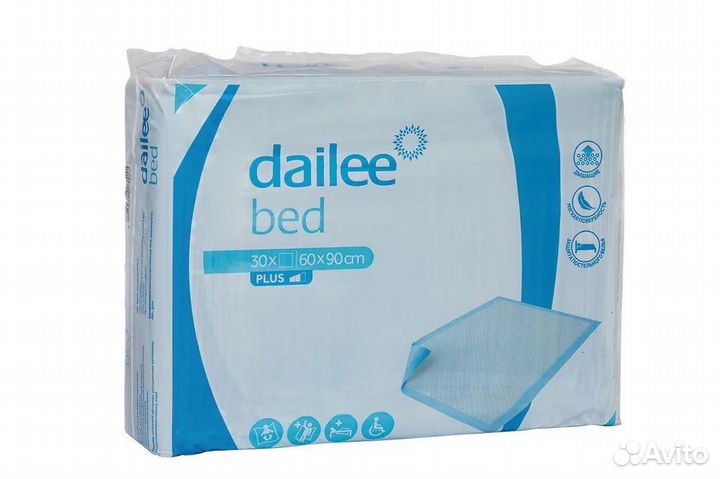 Пеленки одноразовые 60х90