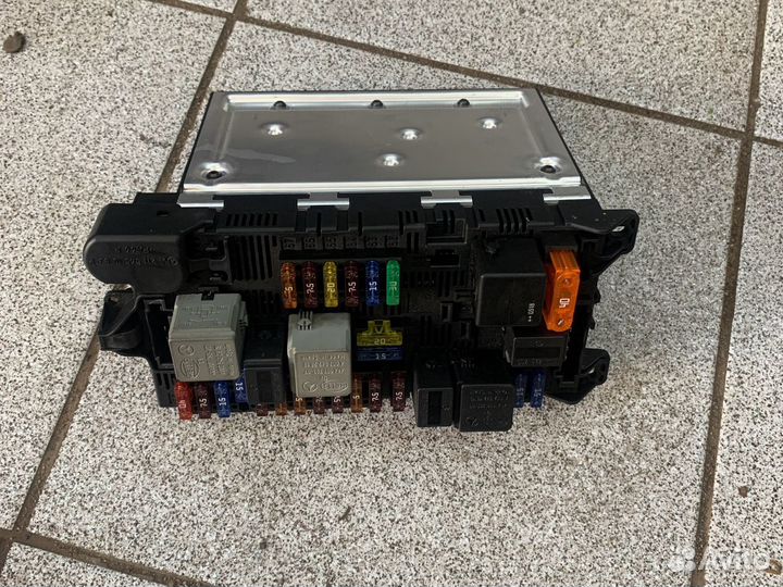 Блок управления сам sam w211 передний