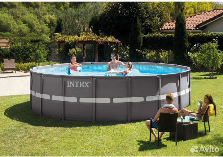 Каркасный бассейн Intex новый