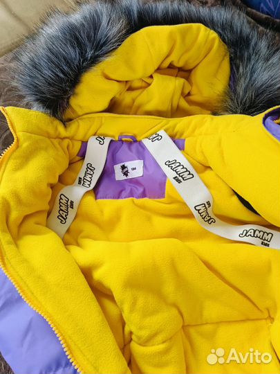 Новый зимний комбинезон на флисе р.134