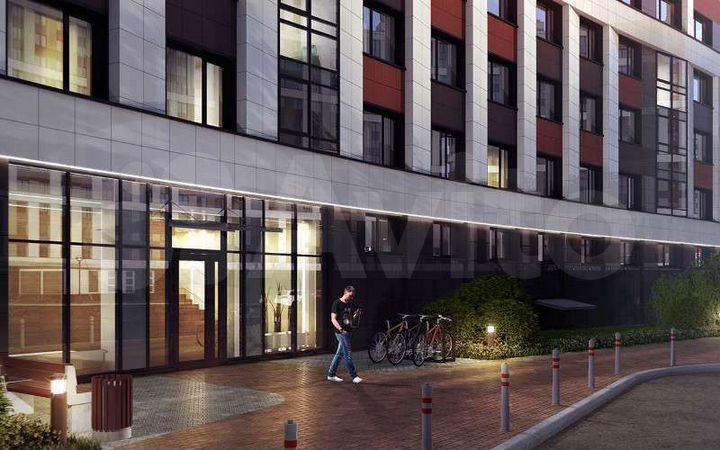 Квартира-студия, 21,5 м², 1/23 эт.