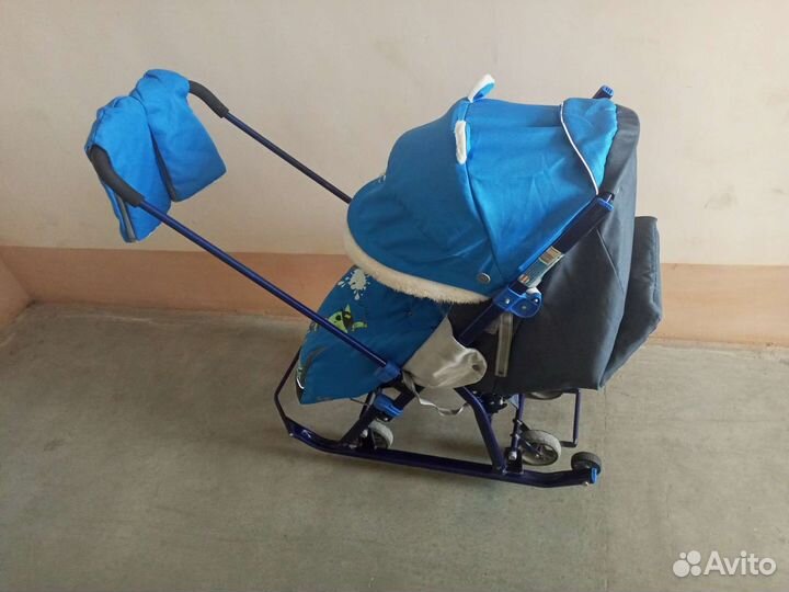 Детские санки- коляска Ника 7-2Б