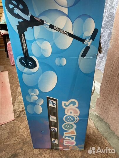 Самокат детский двухколесный бу