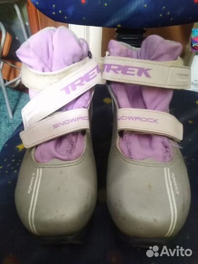 Лыжные ботинки детские 35-36 размер