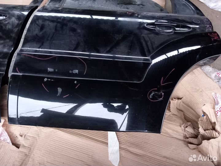 Ford Escape тайванец 2008 накладка двери лев задн