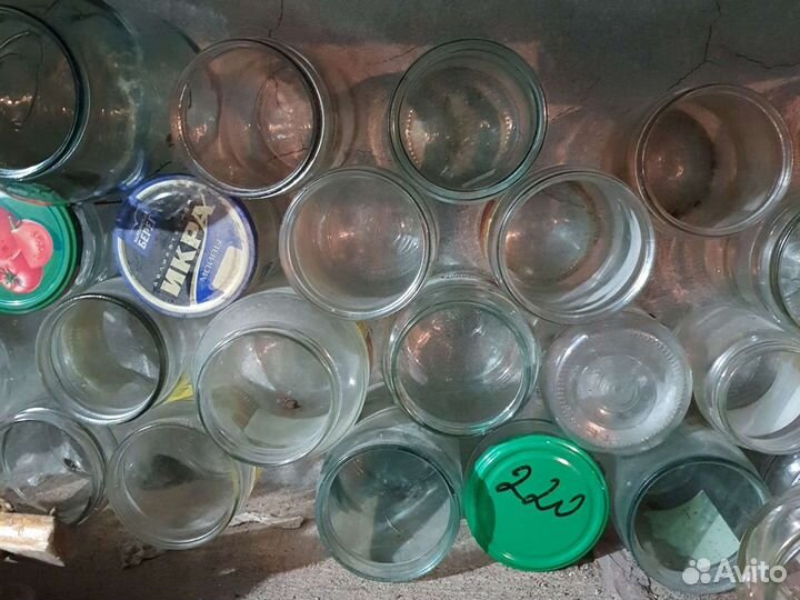 Банки стеклянные бу