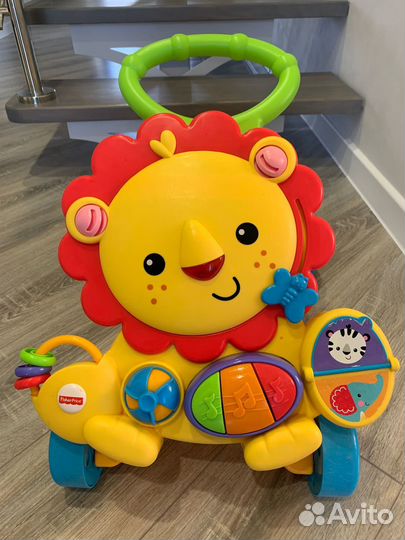 Ходунки - каталка лев Fisher Price