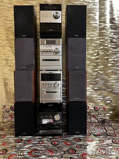 Мини Колекция Муз. центров Сони