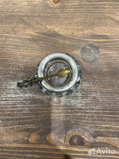 Солонка СССР серебро 875 пробы