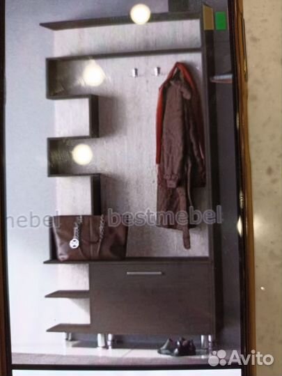 Прихожая для одежды напольная