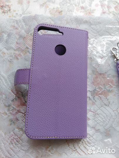 Силиконовый чехол для Huawei Honor 7C Light Purple