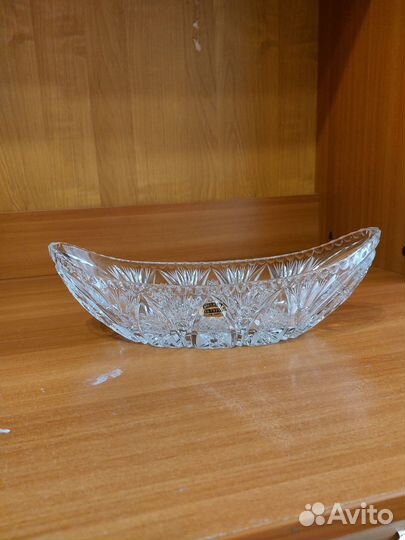 Лпдья хрустальная,винтажная