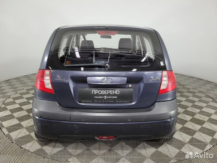 Hyundai Getz 1.4 МТ, 2008, 165 746 км