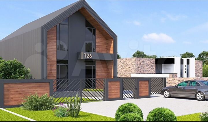 Дом 120 м² на участке 3 сот.