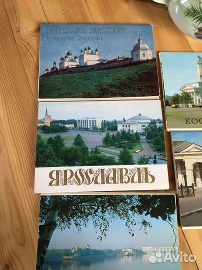 Открытки, сувенирные книги города