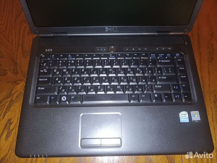 Ноутбук Dell 500 Делл пятьсот рабочий ретро винтаж