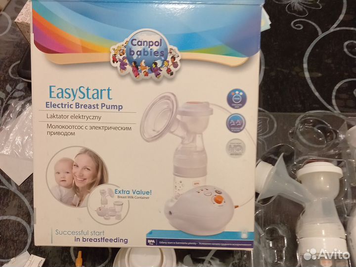 Молокоотсос электрический Canapol babies электрич