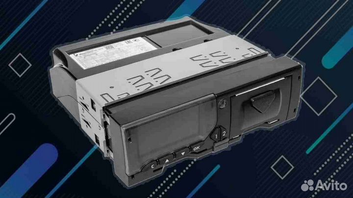 Тахограф Меркурий та-001 с чипом скзи