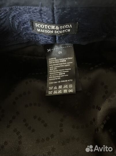 Кепи фуражка scotch&soda