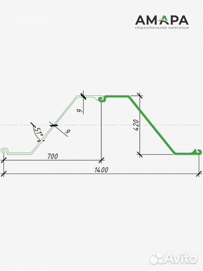 Шпунт Ларсена AZ-18-770. С обратным выкупом