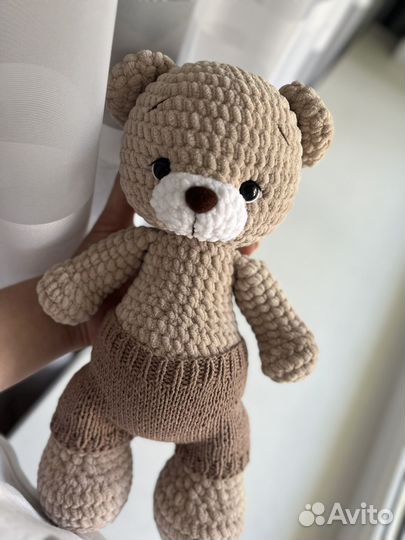 Плюшевый мишка ручной работы
