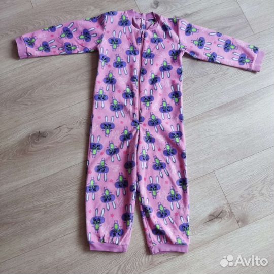 Флисовый комбинезон