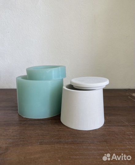 Силиконовая форма для бетона и гипса